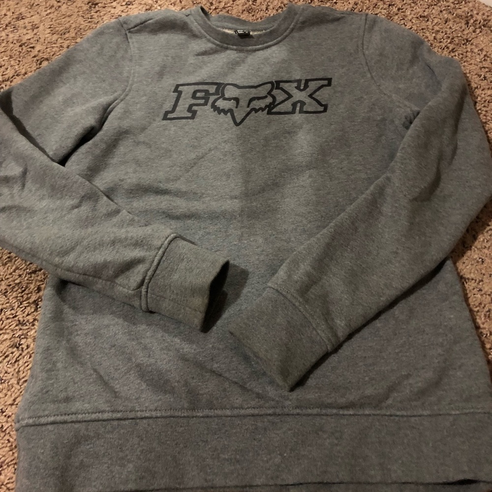 Fox crew neck
